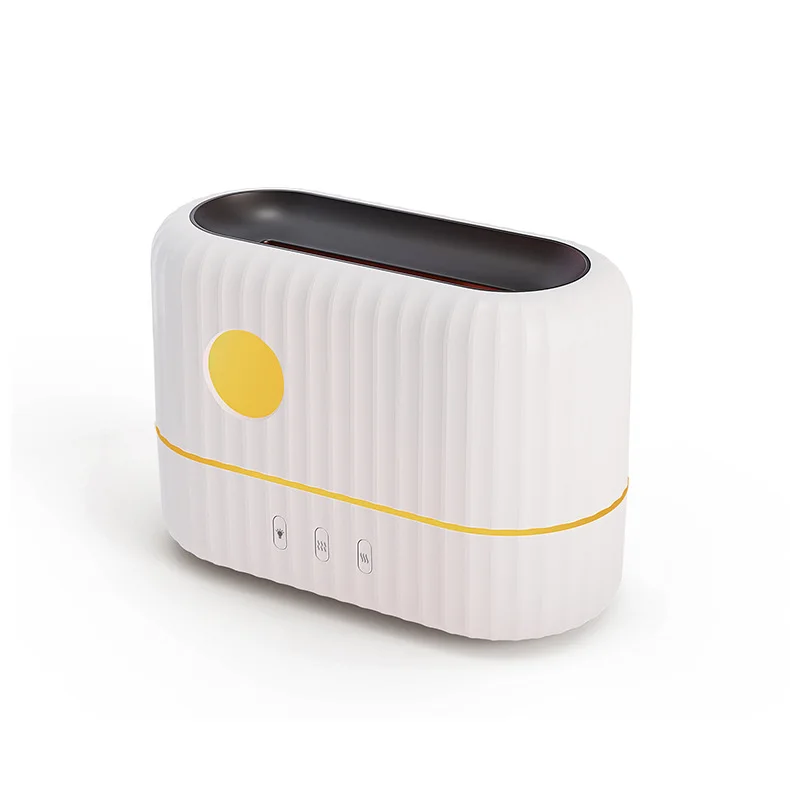 

Flame Aroma Essential Oil Diffuser Air Humidifier USB Portable Purifier with Night Light Lamp Fragrance Humidifier