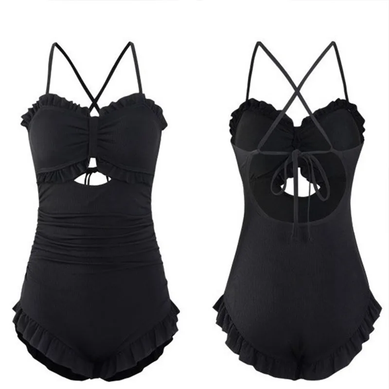 

Сексуальный женский купальник, комплект из 2 предметов, цельный бикини и Пляжная накидка, купальные костюмы Y2K, модные костюмы для купания, л...