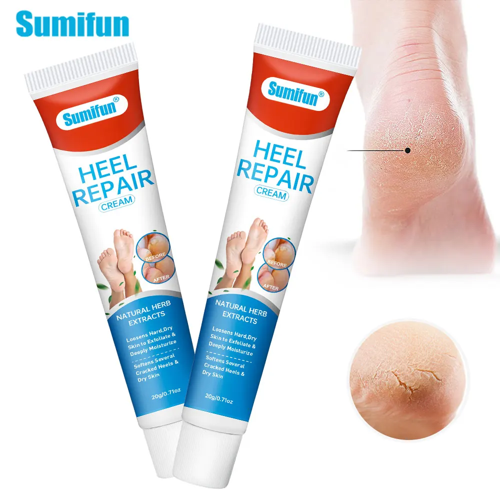 

New Sumifun Cracked Heel Cream Feet Hand Anti Dry Peeling Callus Dead Skin Removal Medical Ointment Moisturizing Beauty Health