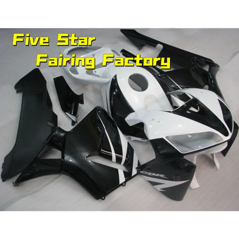 

Комплект обтекателей для мотоцикла Honda CBR 600 RR 2005 2006 кузов CBR600RR 05 06 инъекция 600RR F5 Расширенный чехол черный белый