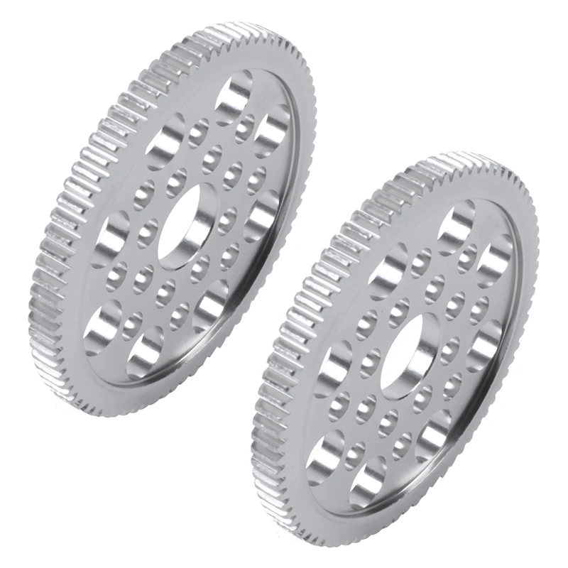 

2X алюминиевый сплав 48P прямозубая Шестерня 80T для Sakura D3 Cs S Xi 4 _ 1/10 гоночный автомобиль для дрифта