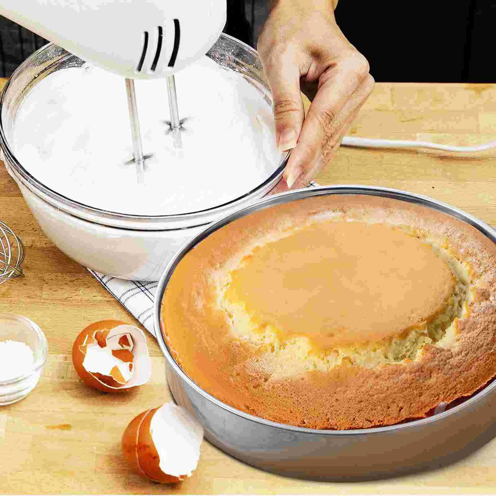 2 шт. форма для торта из нержавеющей стали кексы тарелка выпечки сыра круглая