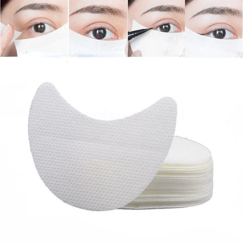 

Eyeshadow Stencils Lint Free Under Eye Eyeshadow Gel Pad Sticker Eye Makeup Tools