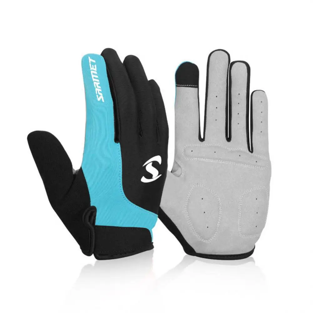 

Gloves Washable Breathable Comfortable Full Finger Unisex Cycling Accessories Bicycle Gloves 1 Pair Touch Screen Men And Women