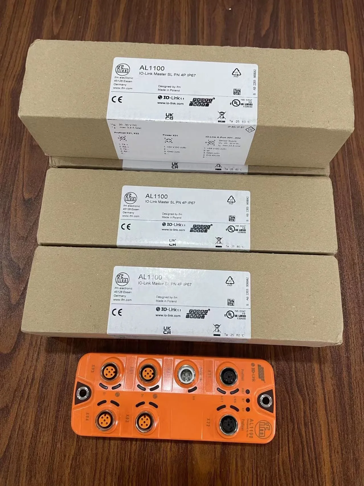 Оригинальный Новый IFM AL1100 IO-Link master с интерфейсом PROFINET