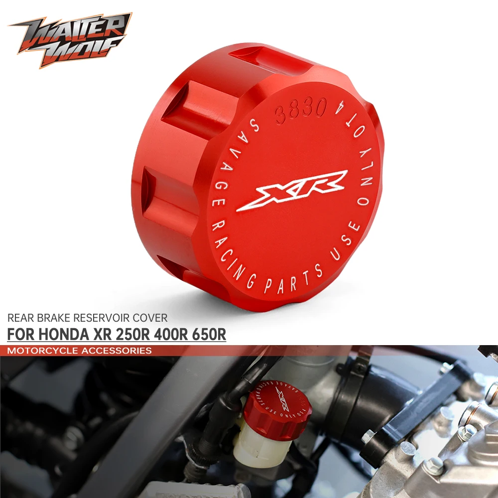 Крышка Резервуара заднего тормоза для HONDA XR250R XR400R XR650R XR 250 400 650 R 250R 400R 650R