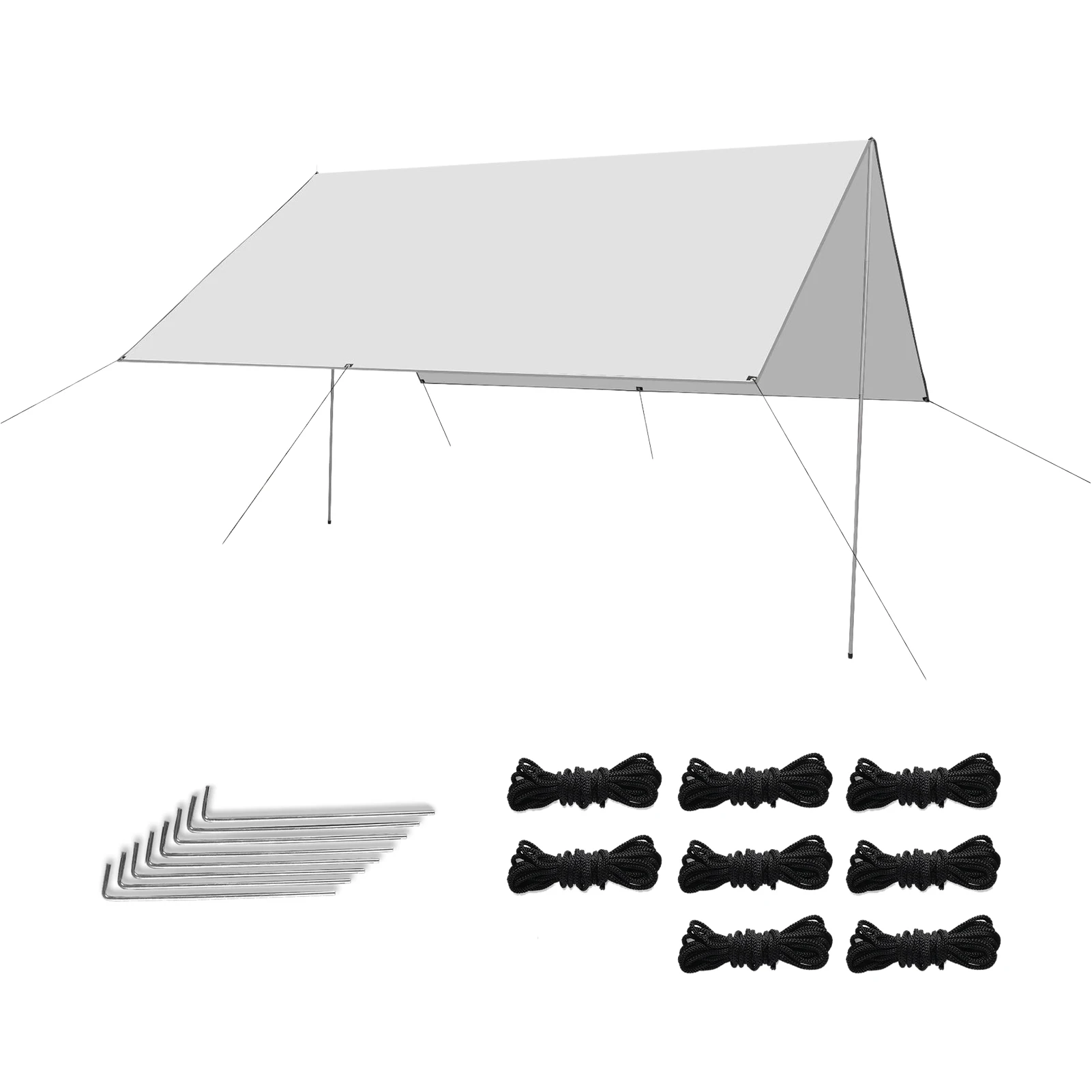 

Camping Tarp Tent 100 Waterproof Emergency Shelter For Camping Travel Waterproof Tent Cover Camping Pergola Survival Gears
