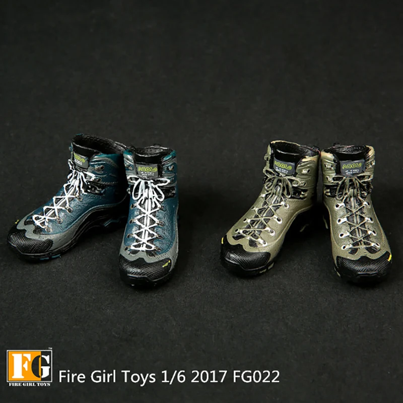 

In Stock Fire Girl Toys FG022 1/6 Scale Tactical Military Shoes Army Combat Boots Model for 12" Female Soldier Body Action Figur