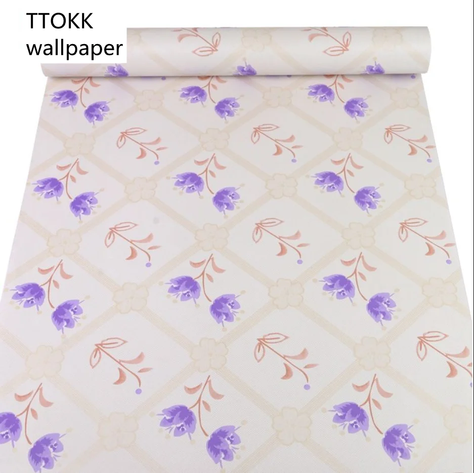 Самоклеящиеся обои в стиле ретро с изображением пейзажа цветов и птиц настенные