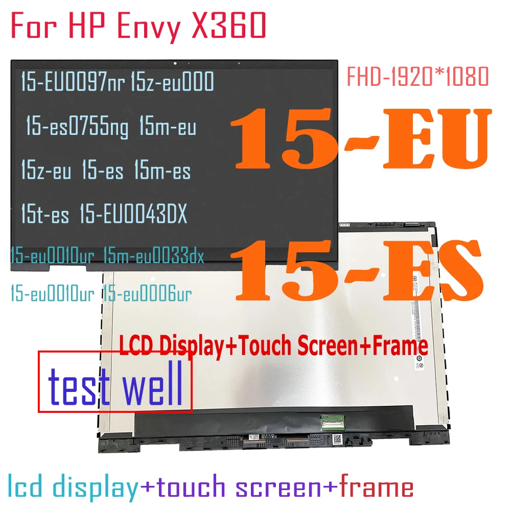 15 6 B156HAN02.5 для HP ENVY X360 15-EU 15-EU0097nr 15z-eu000 15-ES 15-es0755ng ЖК-дисплей с цифровым