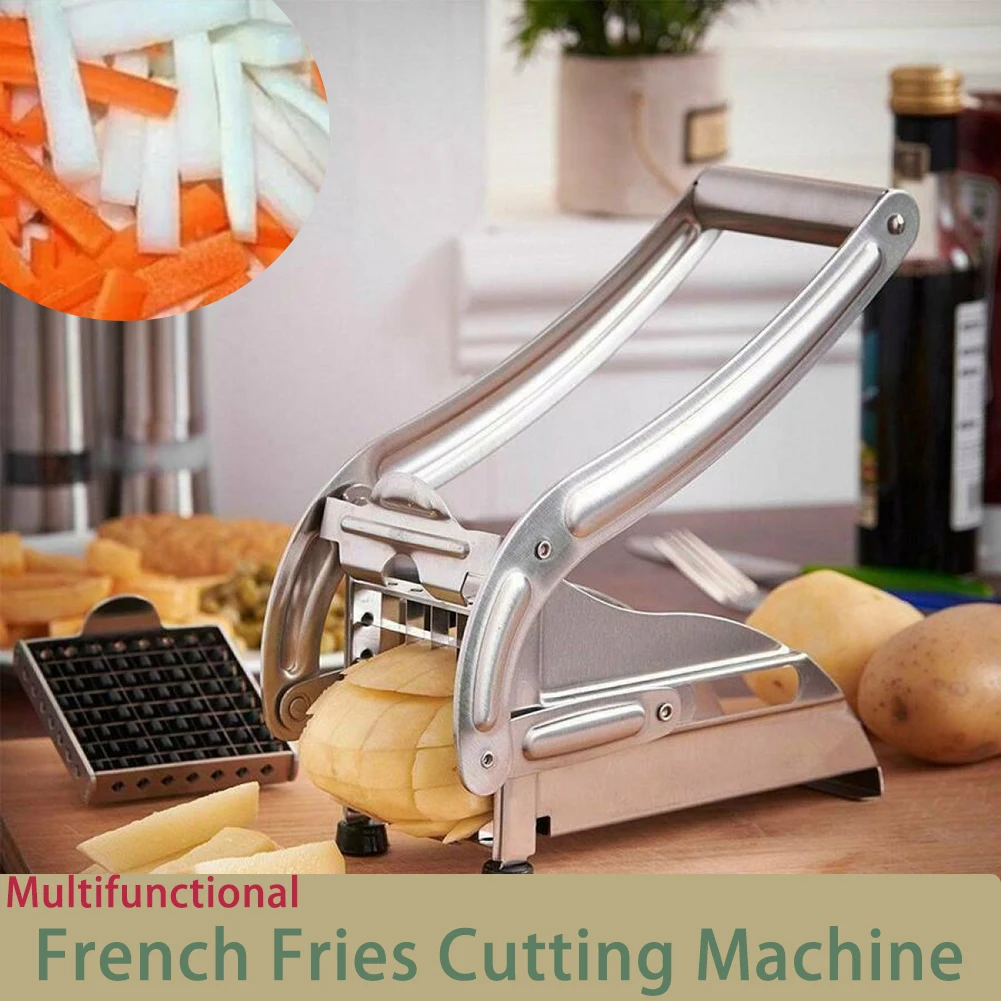 

Convenient Potato Chip Cutting Machine Commercial Multifunctional Vegetable Cutter Potato Cutting Cucumber Strip Cutting Tool