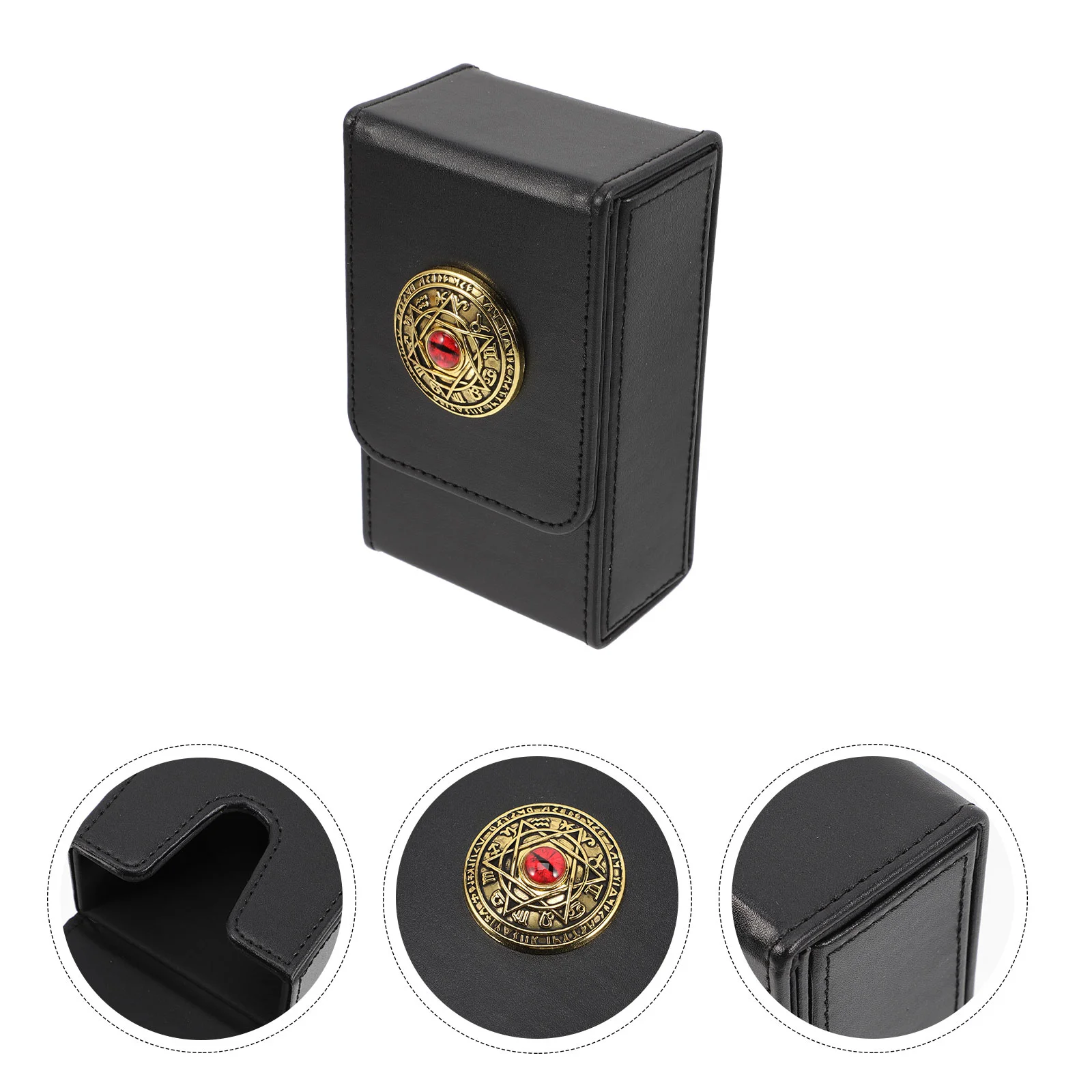 

Футляр для хранения Tarotcase, подставка-органайзер, демонстрационный контейнер, облегченная игра, нагрудное сокровище, игровой футляр, коллекц...
