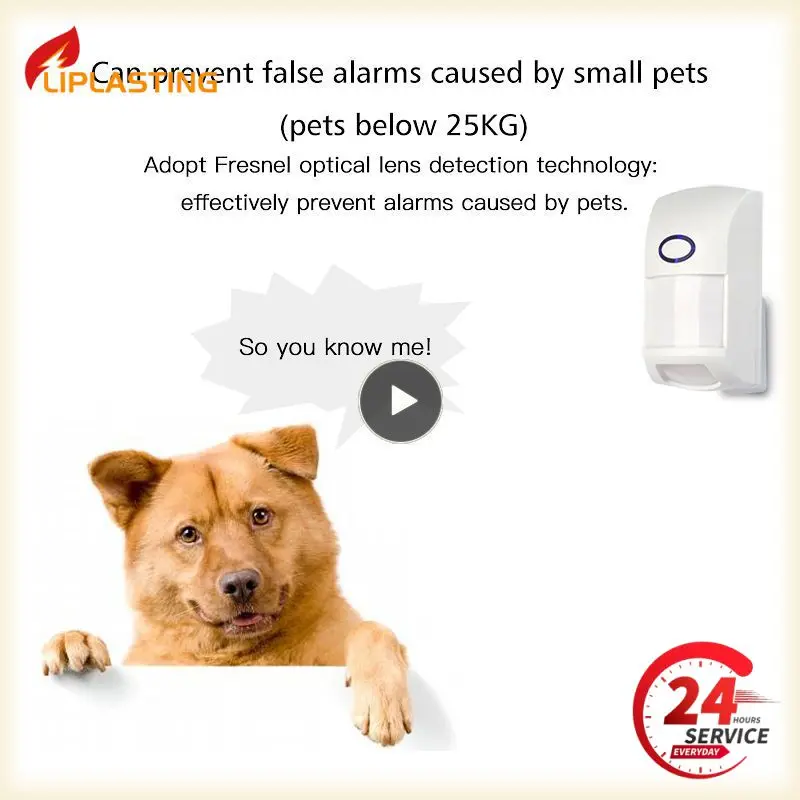 

1~5PCS Tuya Smart WiFi Infrared Detectors Motion Sensor Alarm Compatible With Tuyasmart APP Smart Life APP