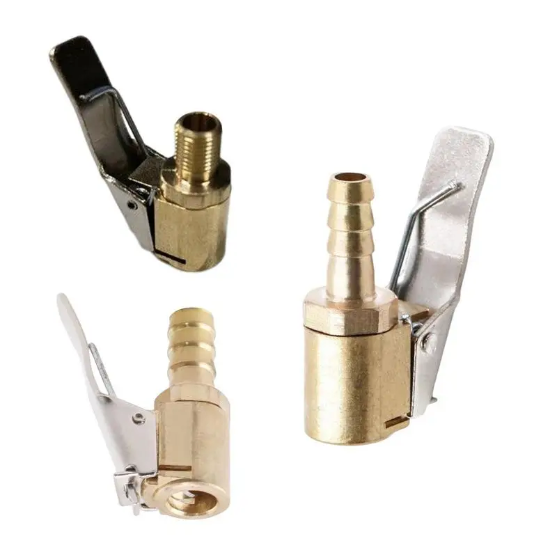 

Car Air Pump Adapter Heads Air Chuck Inflator Pump Valve Connector Clip-on Adapter Tire Inflatable Pump Compressor Accessories