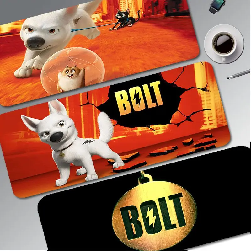 

Disney Bolt Dog Extra Large Office Student Gaming Thickened Large Writing Pad Non-slip Cushion Mouse Pad For PC Computer Table