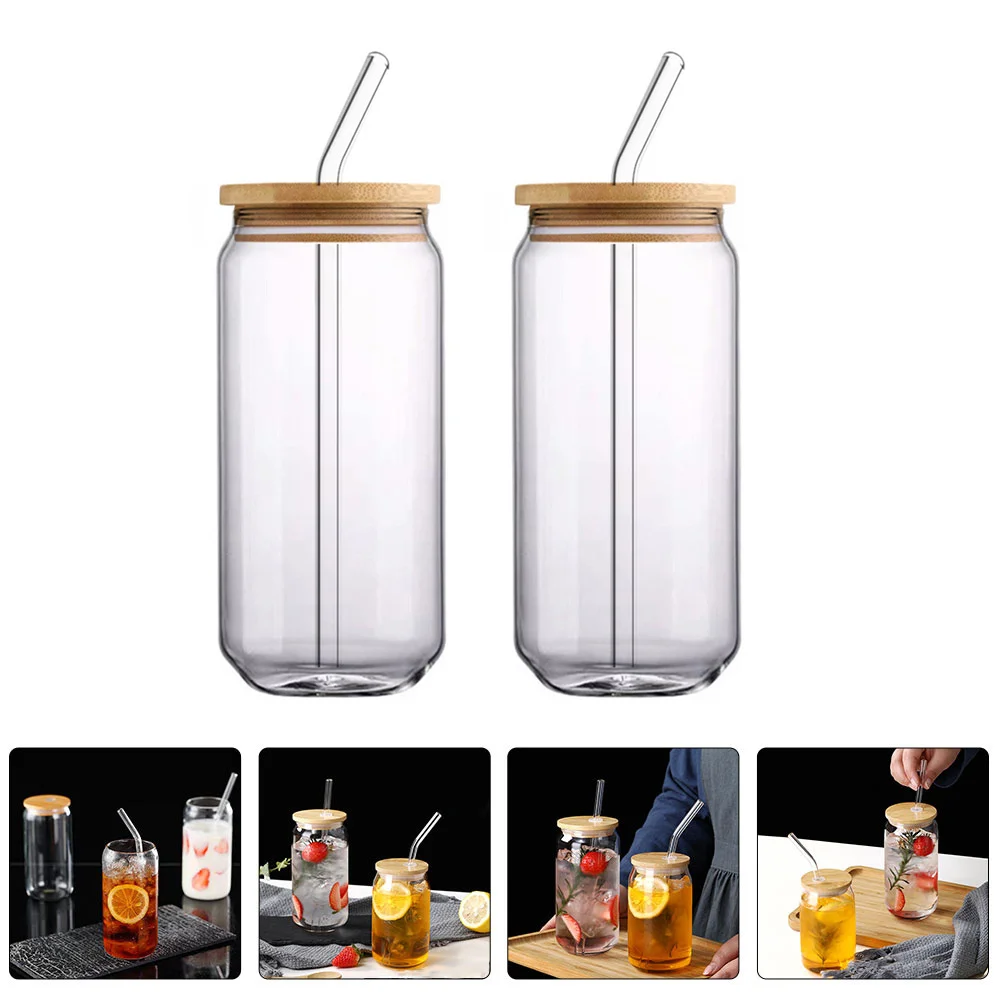 

Cupcups Glassesstraw Can Coffee Drinking Mason Beerlid Iced Tumbler Lids Mug Water Teajar Shaped Strawsjarsdrinkclear Sippy