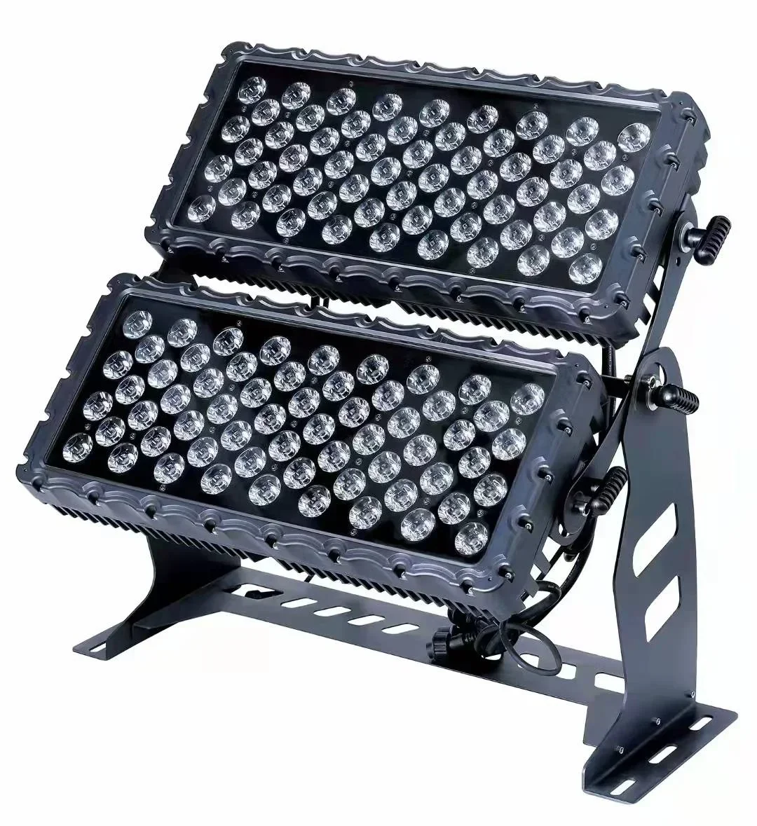 Фото Светодиодный светильник City Color мощностью 900 Вт с двойной шайбой RGBW 4IN1, светильник для мытья отеля №1