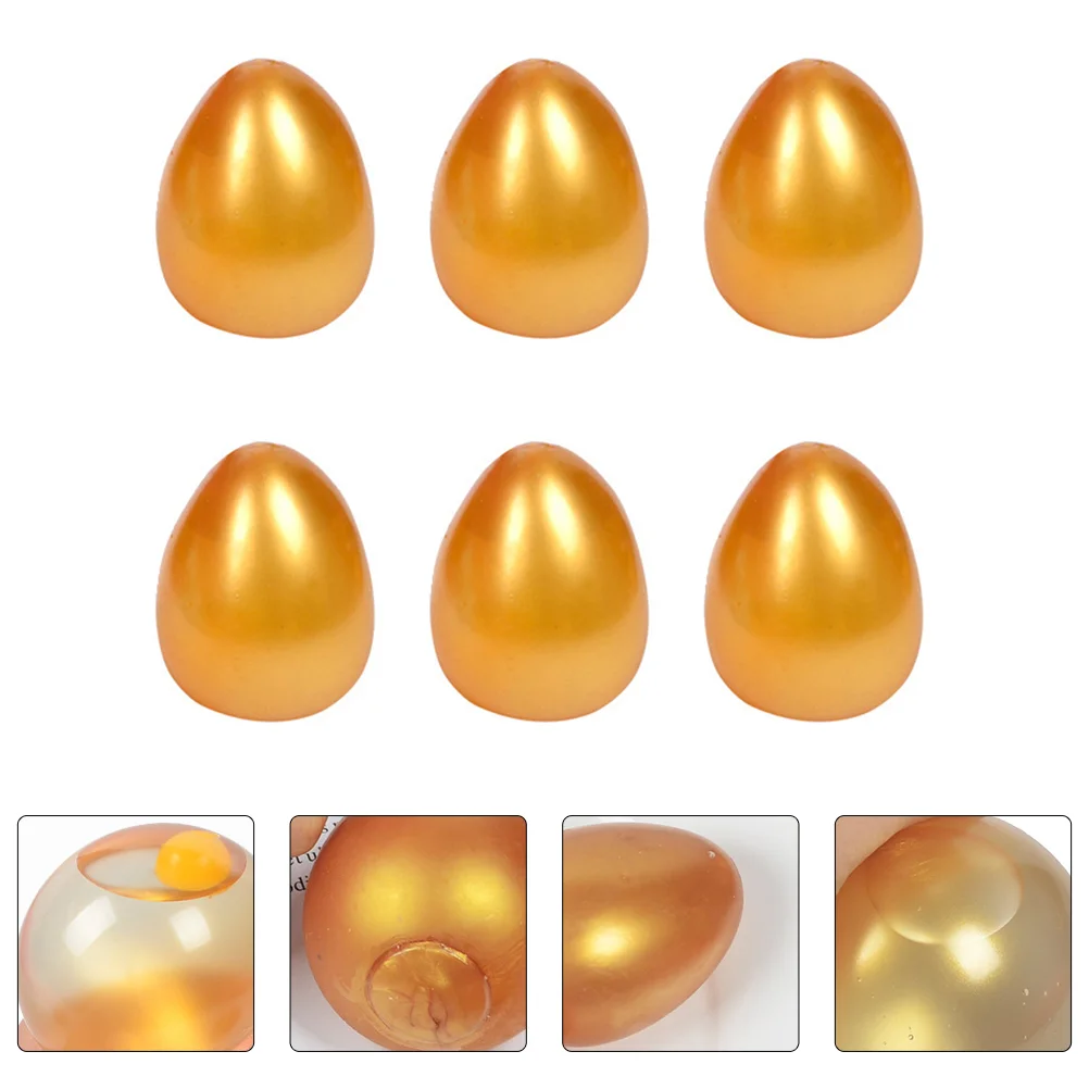

Egg Vent Toy Creative Squeezing Plaything April Fools's Day Simulation Toys