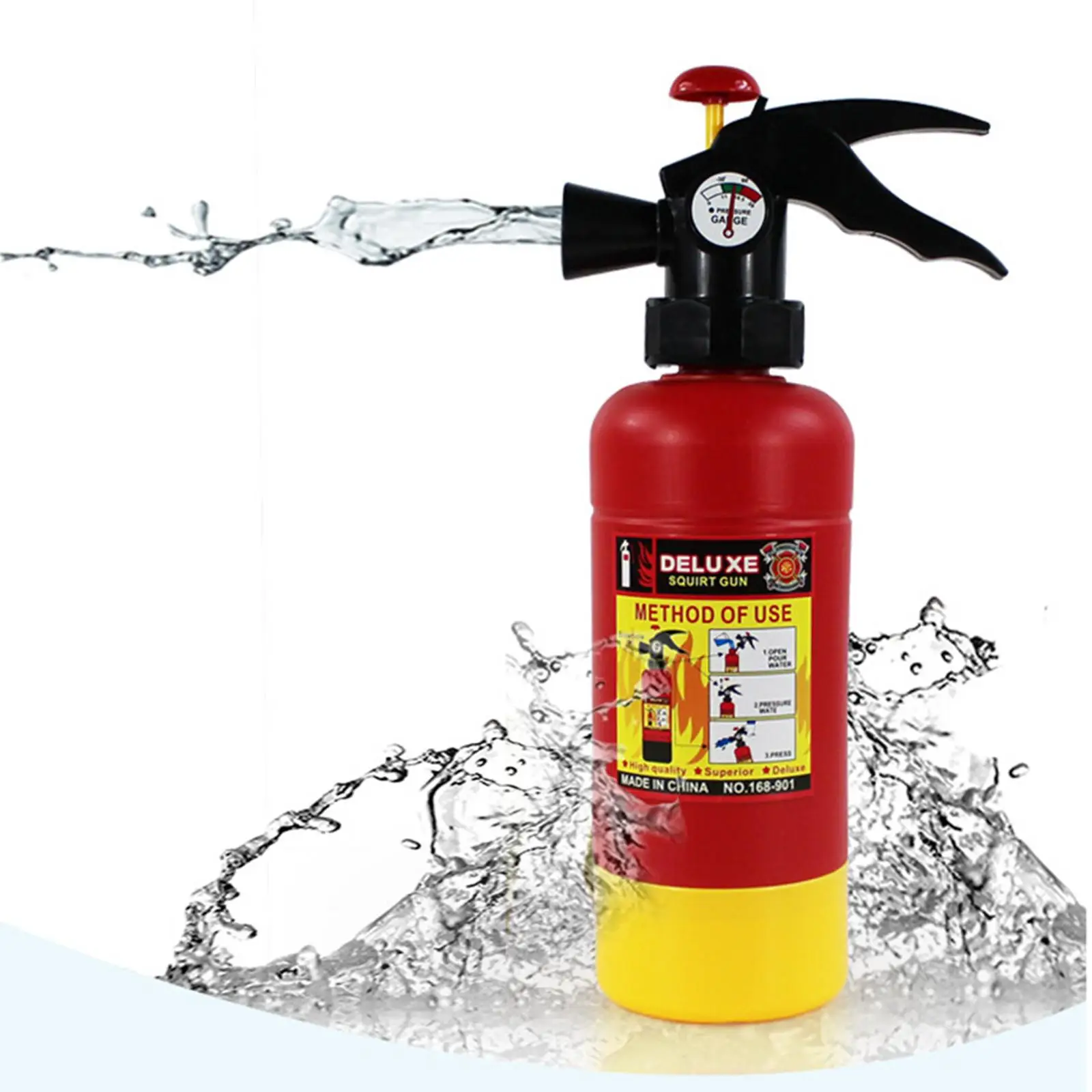 

Red Children Extinguisher Spray Shaped Water Toys, 1 Piece