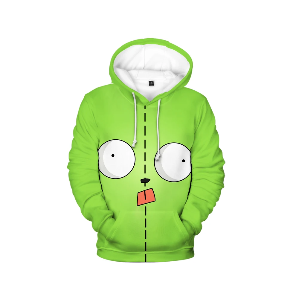 

Harajuku Cartoon Print Hoodie Men and Women The Same Autumn and Winter Sweatshirt Party Travel Pullover Couple Jacket