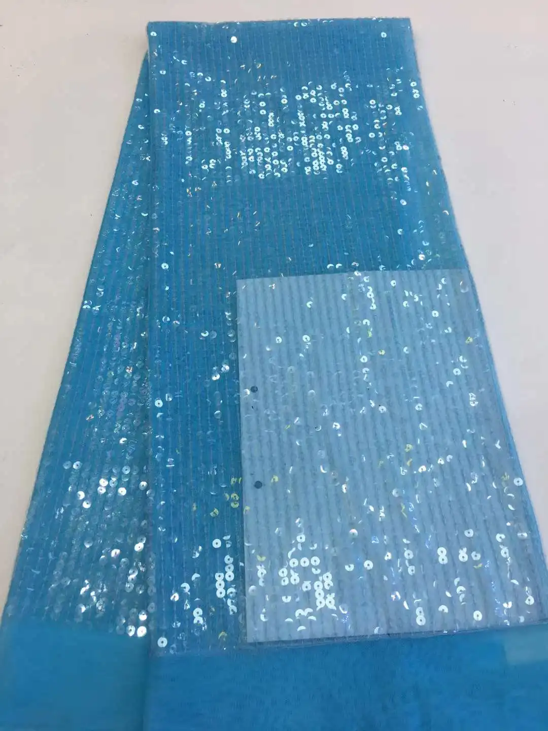 Тюлевая кружевная ткань в африканском стиле с блестками 2021 высококачественный