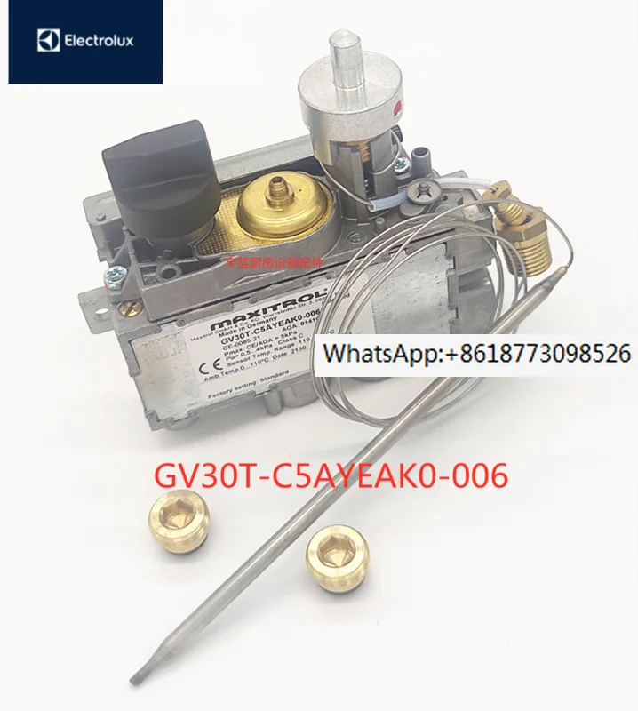 

Клапан контроля температуры газового Blaster для гриля, термостат MERTIK GV30T190 ° C 340 ° C