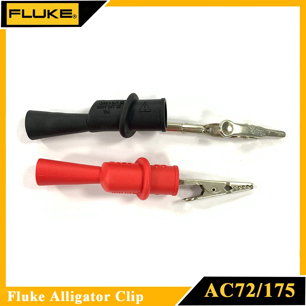 

Набор зажимов типа «крокодил» Fluke AC175 AC72, зажимы типа «крокодил»