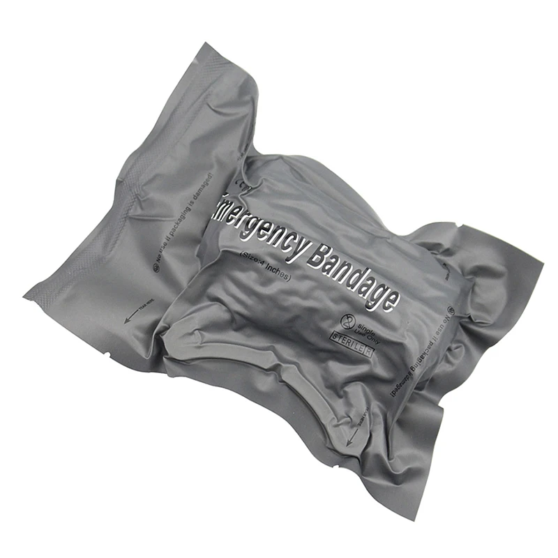 

Rhino Rescue 4inch Israeli Bandage Wound Dressing Emergency Compression for Battle Dressing First Aid IFAK Trauma Military