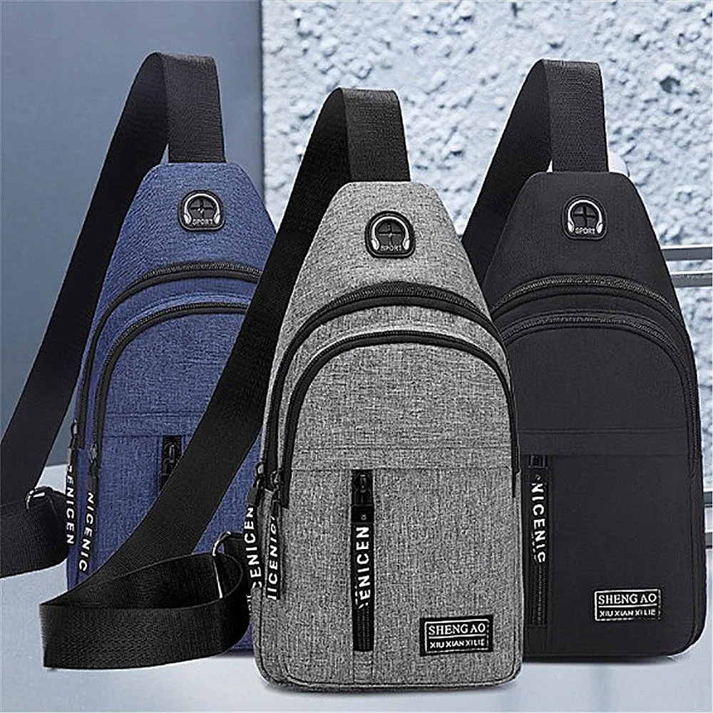 

Bag Crossbody Bag Chest Shoulder Camping For Travel Male Pack Sling New Messenger Bag Men Waterproof Multi-functional Bag Hiking