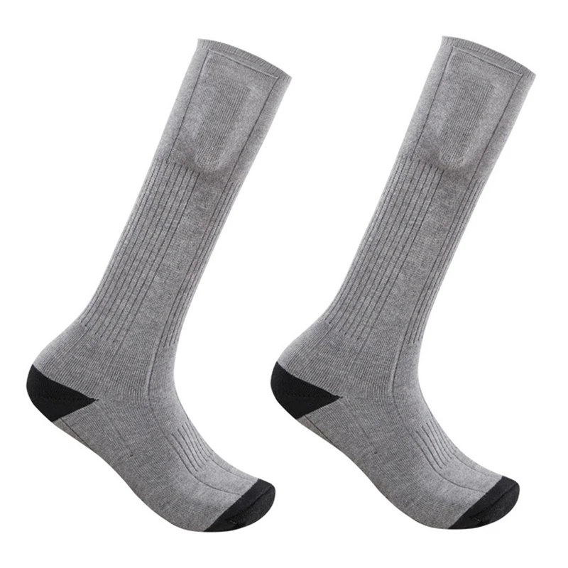 

Heated Socks for Women Men,Heating Socks with 3 Heat Settings, Rechargeable Washable Warm Winter Cotton Socks