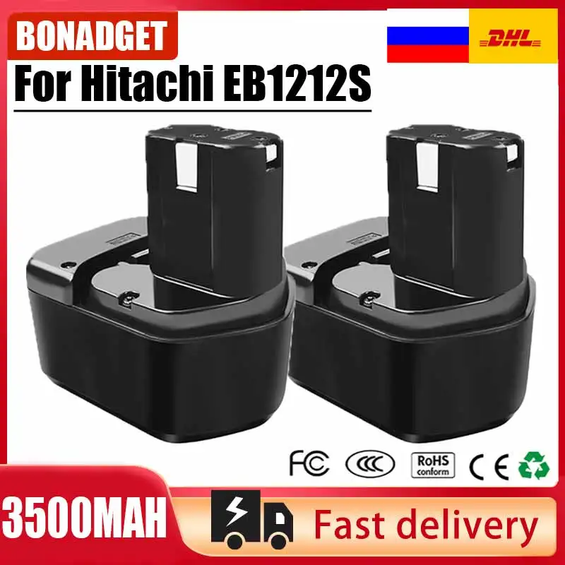 

Для Hitachi EB1214S аккумуляторная батарея 3500 мАч 12 В для EB1214S EB1212S EB1220BL EB1212S WR12DMR DS180F3 DH15DV DS12DVF3