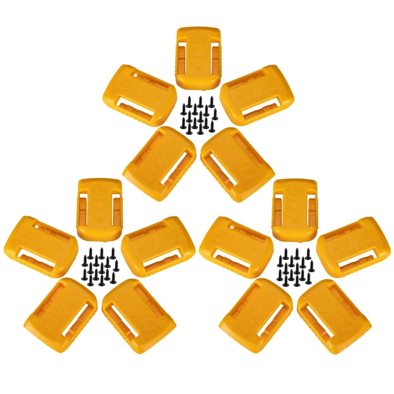 

15 шт., настенный держатель для аккумулятора Dewalt 20 в/60 в