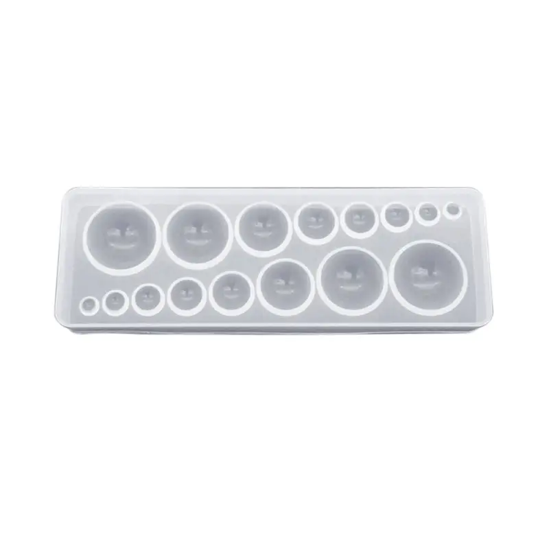 

Silicone Mold DIY Crystal Epoxy Resin Molds Time Stone Jewelry Making Crafts Round Handmade Cake Fondant Chocolate Tools
