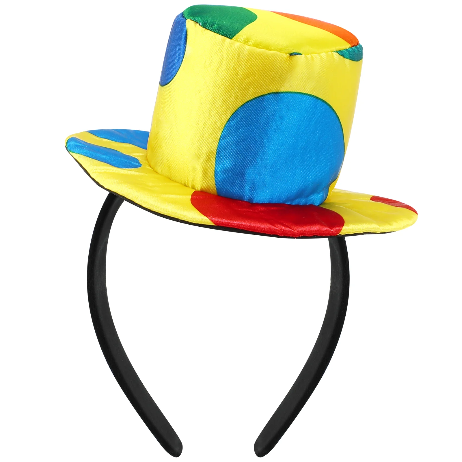 

Jester Headband Clown Hat Carnival Costume Funny Performance Prop Clown Headdress for Adults Kids