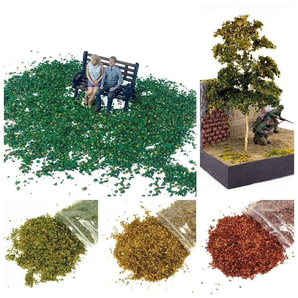 

Scenery Making Scene Model Fairy Garden Micro Landscape Simulation Mini Leaves Sand Table Layout Miniature Static Leaf