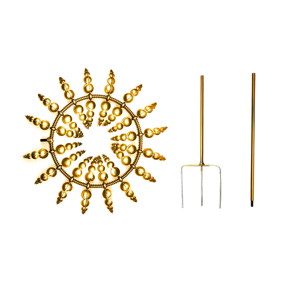 

Ландшафтная заземляющая пробка из нержавеющей стали, газон, твердый подарок, домашний двор, садовое украшение, уличная ферма, патио, ветрово...