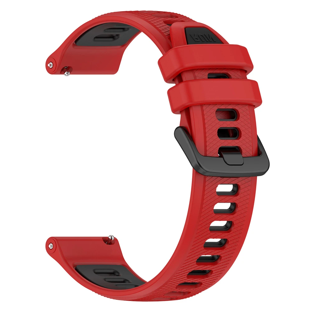 Силиконовый ремешок для Huami AMAZFIT BIP 5 Band GTR 4/GTR 3 Pro 2 2e 47/42 мм GTS 4 mini Bip Браслет 20 22