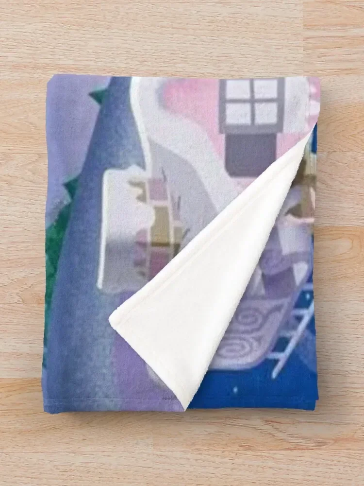 Одеяло RUDOLPH с оленями и надписью THE REDNOSE для декоративного дивана летние зимние