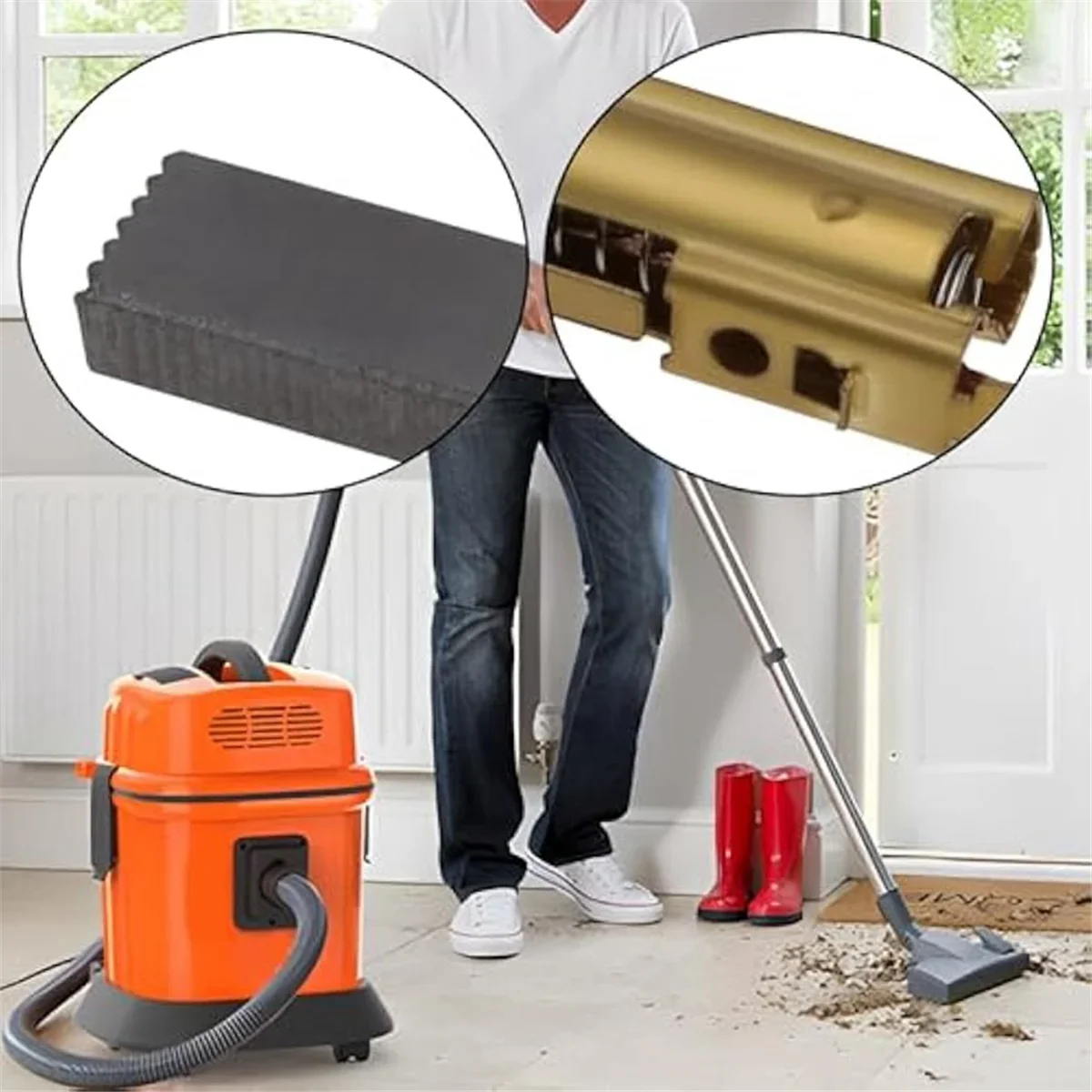 Фото 4 шт. угольных щеток для двигателя 32ммx11ммx6.3мм для Karcher, Hoover, Vax Wet Vacuum BL21104 230260 №3
