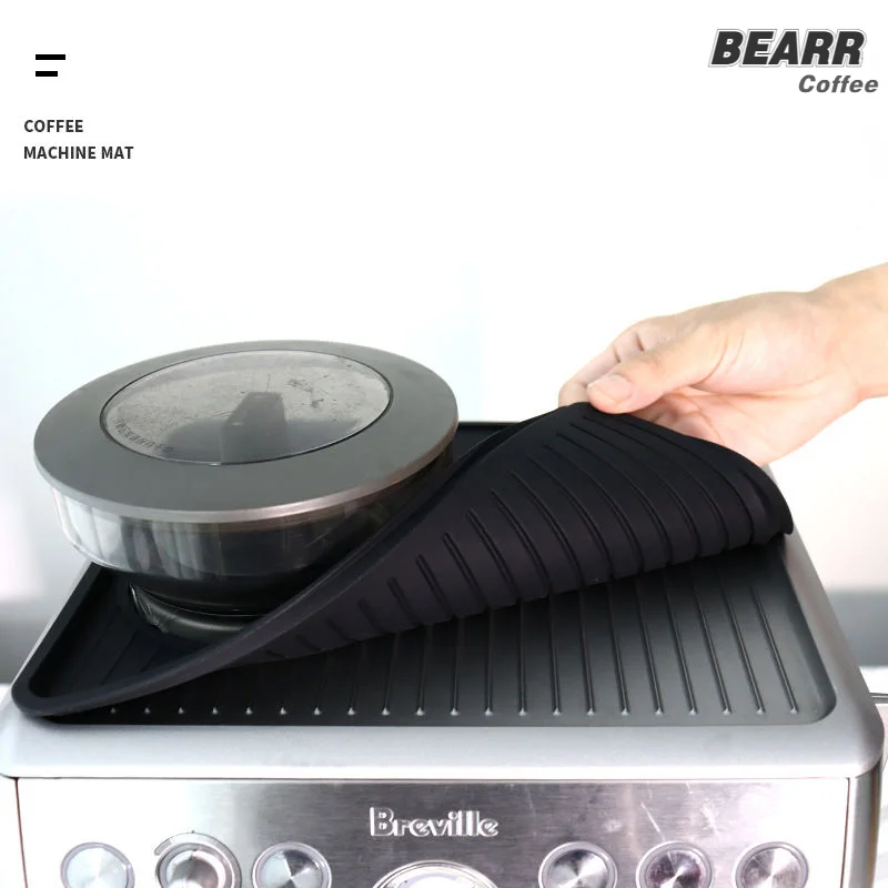 

Platinum rich 870/880 special coffee machine anti-slip pad placed coffee machine handle powder dispenser coffee machine silicone
