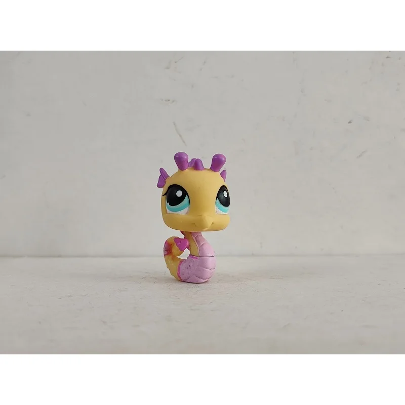 Фигурка LPS Littlest Pet Shop Желтый Фиолетовый Морской Конек # 426 детская игрушка