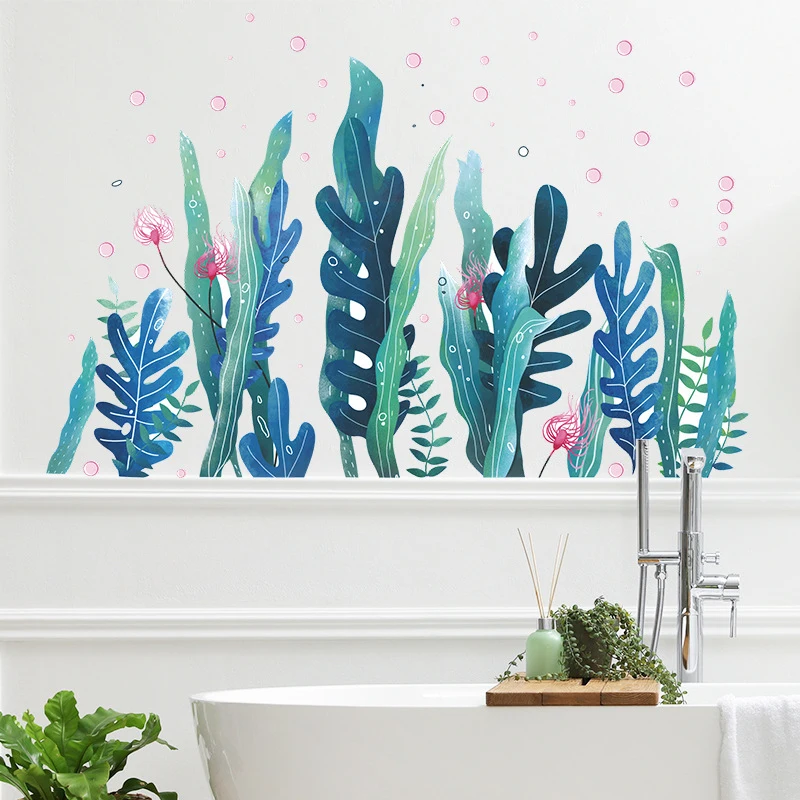 Настенная Наклейка сделай сам с изображением подводного мира коралловых