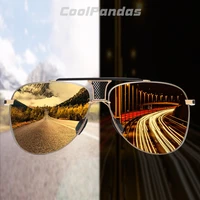 oversized shades photochromic sunglasses men fashion aviation sun glasses male vintage retro glasses women lentes de sol hombre