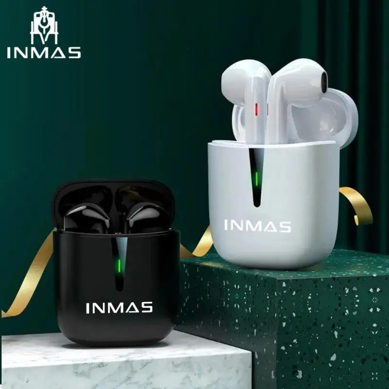 

Noise Reduction Wireless Bluetooth Headphones For Xiaomi Music Headset Power Display For Huawei Xiaomi Hifi Music Tws Earphones