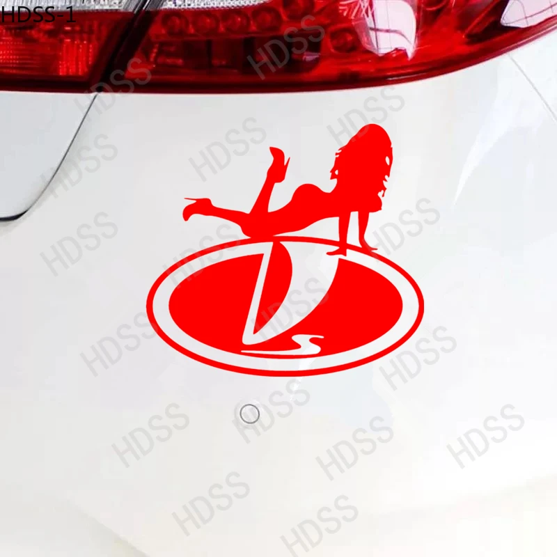 HDSS-Funny сексуальная виниловая наклейка для девочек наклейки автомобиля Стайлинг