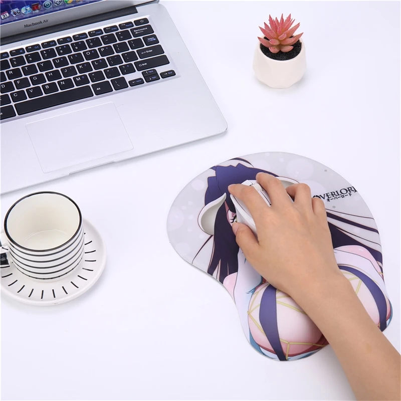 

Overlord Albedo 3D Mouse Pad with Gel Wrist Support