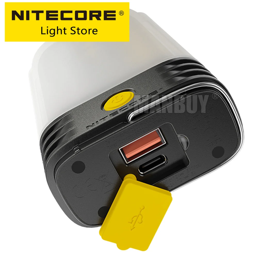 Перезаряжаемый аккумулятор NITECORE LR60 USB-C для кемпинга внешний с высоким индексом