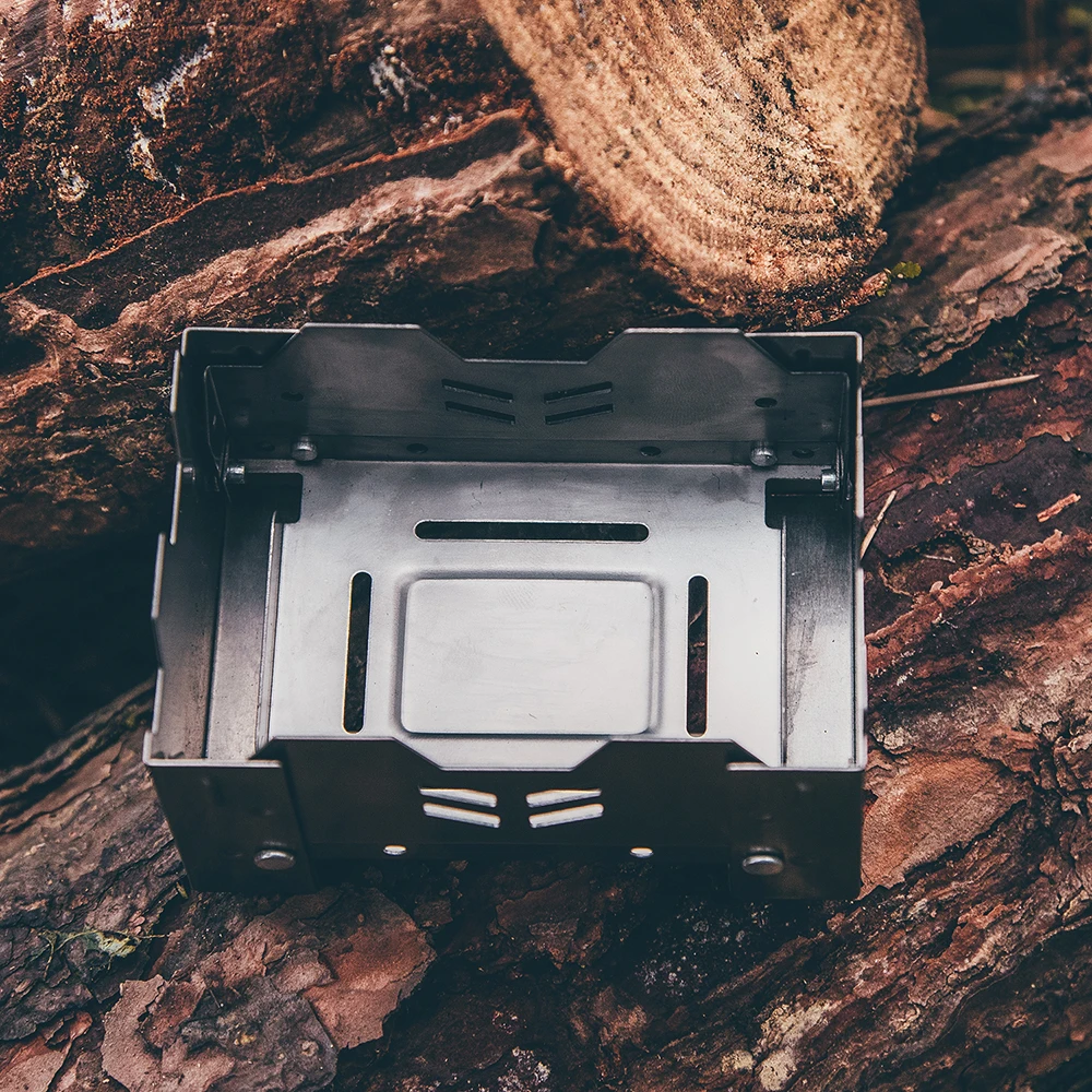 Fire Maple Lotus Titanium Сверхлегкая однотонная спиртовая плита мини складная походная