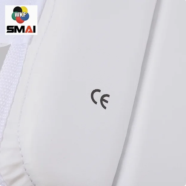 Фото Утолщенная защита для тела WKF, сертификация SMAI, защита для груди для карате, носить его снаружи №5