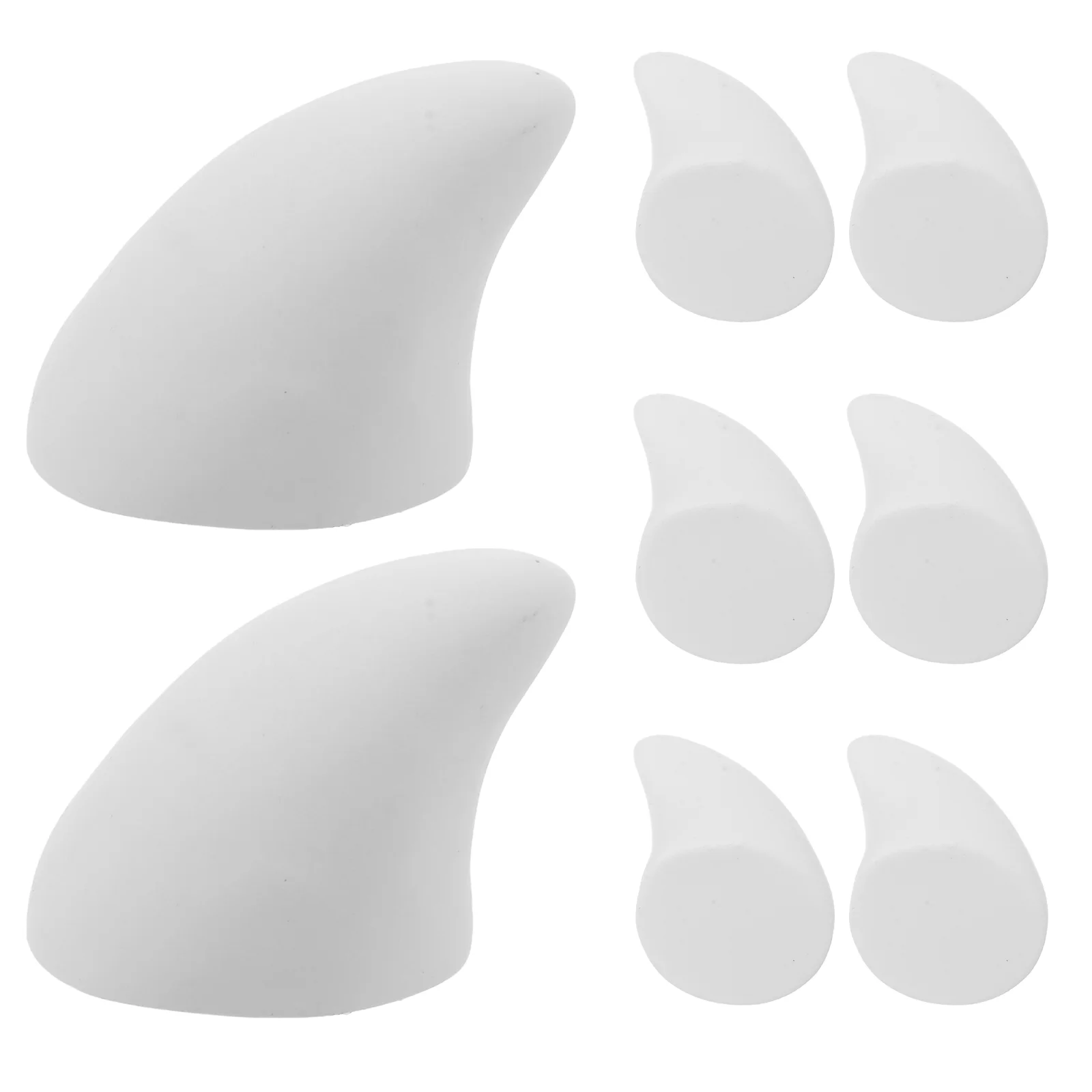 8 шт. меховой костюм для ногтей аксессуары Хэллоуина смоляные лапы детали косплея